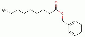 Nonanoic acid, phenylmethyl esterStructure,6471-66-5Structure Nonanoic acid, phenylmethyl ester Structure,6471-66-5Structure
