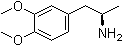 (R)-1-(3,4-二甲氧基苯基)-2-丙胺結(jié)構(gòu)式_64778-78-5結(jié)構(gòu)式