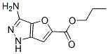 1H-furo[3,2-c]pyrazole-5-carboxylicacid,3-amino-,propylester(9ci) Structure,648412-40-2Structure