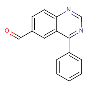 4-苯基喹唑啉-6-甲醛結(jié)構(gòu)式_648449-08-5結(jié)構(gòu)式