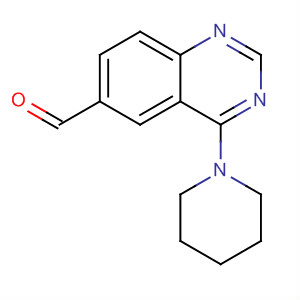 4-(哌啶-1-基)喹唑啉-6-甲醛結(jié)構(gòu)式_648449-10-9結(jié)構(gòu)式