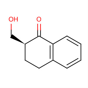 (2s)-(9ci)-3,4-二氫-2-(羥基甲基)-1(2H)-萘酮結構式_648903-56-4結構式