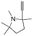 (7CI,8CI)-2-乙炔-1,2,5,5-四甲基吡咯烷結(jié)構(gòu)式_6496-63-5結(jié)構(gòu)式