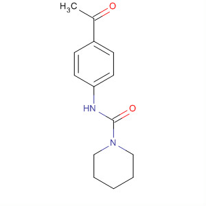 1-Piperidinecarboxamide,n-(4-acetylphenyl)-(9ci)Structure,651053-02-0Structure 1-Piperidinecarboxamide,n-(4-acetylphenyl)-(9ci) Structure,651053-02-0Structure