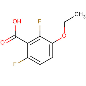 Benzoic acid, 3-ethoxy-2,6-difluoro-(9ci)Structure,651734-62-2Structure Benzoic acid, 3-ethoxy-2,6-difluoro-(9ci) Structure,651734-62-2Structure