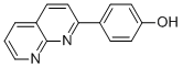 2-(4-羥基苯基)-1,8-萘啶結(jié)構(gòu)式_65182-55-0結(jié)構(gòu)式