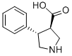 (3R,4S)-4-phenylpyrrolidine-3-carboxylic acidStructure,652971-46-5Structure (3R,4S)-4-phenylpyrrolidine-3-carboxylic acid Structure,652971-46-5Structure