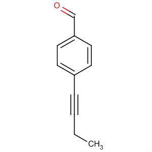 (9ci)-4-(1-丁炔基)-苯甲醛結(jié)構(gòu)式_652974-14-6結(jié)構(gòu)式
