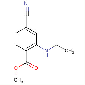 Benzoic acid, 4-cyano-2-(ethylamino)-, methyl ester (9ci)Structure,652997-54-1Structure Benzoic acid, 4-cyano-2-(ethylamino)-, methyl ester (9ci) Structure,652997-54-1Structure