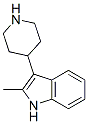 4-(2-甲基-3-吲哚)哌啶結(jié)構(gòu)式_65347-61-7結(jié)構(gòu)式