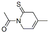 2(1H)-pyridinethione, 1-acetyl-3,6-dihydro-4-methyl-(7ci,8ci)Structure,6545-84-2Structure 2(1H)-pyridinethione, 1-acetyl-3,6-dihydro-4-methyl-(7ci,8ci) Structure,6545-84-2Structure