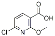 6-Chloro-2-methoxy nicotinic acidStructure,65515-33-5Structure 6-Chloro-2-methoxy nicotinic acid Structure,65515-33-5Structure