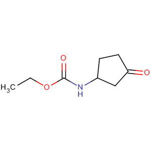 Carbamic acid, (3-oxocyclopentyl)-, ethyl ester (9ci) Structure,655226-45-2Structure