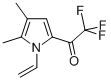 (9ci)-1-(1-乙烯-4,5-二甲基-1H-吡咯-2-基)-2,2,2-三氟-乙酮結構式_65541-68-6結構式