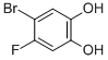 4-Bromo-5-fluorobenzene-1,2-diol Structure,656804-73-8Structure