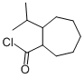 Cycloheptanecarbonyl chloride, 2-(1-methylethyl)-(9ci) Structure,65755-77-3Structure
