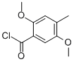 Benzoyl chloride, 2,5-dimethoxy-4-methyl-(9ci)Structure,65849-94-7Structure Benzoyl chloride, 2,5-dimethoxy-4-methyl-(9ci) Structure,65849-94-7Structure