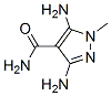 1H-pyrazole-4-carboxamide, 3,5-diamino-1-methyl-Structure,65889-65-8Structure 1H-pyrazole-4-carboxamide, 3,5-diamino-1-methyl- Structure,65889-65-8Structure