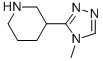 3-(4-Methyl-4H-1,2,4-triazol-3-yl)piperidineStructure,661470-61-7Structure 3-(4-Methyl-4H-1,2,4-triazol-3-yl)piperidine Structure,661470-61-7Structure