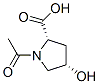 L-proline, 1-acetyl-4-hydroxy-, cis-(9ci)Structure,66267-44-5Structure L-proline, 1-acetyl-4-hydroxy-, cis-(9ci) Structure,66267-44-5Structure