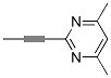 (9CI)-4,6-二甲基-2-(1-丙炔)-嘧啶結(jié)構(gòu)式_66298-32-6結(jié)構(gòu)式