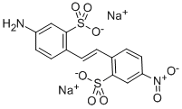 5-氨基-2-[(E)-2-(4-硝基-2-磺基苯基)乙烯基]苯磺酸結(jié)構(gòu)式_6634-82-8結(jié)構(gòu)式