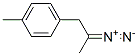 Benzene, 1-(2-diazopropyl)-4-methyl-(9ci)Structure,66343-73-5Structure Benzene, 1-(2-diazopropyl)-4-methyl-(9ci) Structure,66343-73-5Structure