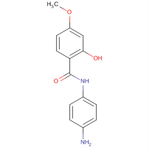 Benzamide, n-(4-aminophenyl)-2-hydroxy-4-methoxy-(9ci)Structure,663610-83-1Structure Benzamide, n-(4-aminophenyl)-2-hydroxy-4-methoxy-(9ci) Structure,663610-83-1Structure