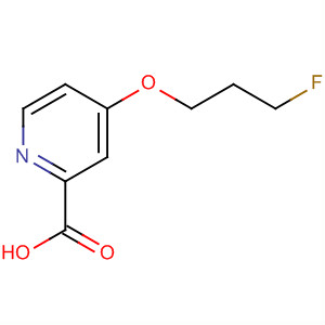 2-Pyridinecarboxylicacid,4-(3-fluoropropoxy)-(9ci)Structure,663614-71-9Structure 2-Pyridinecarboxylicacid,4-(3-fluoropropoxy)-(9ci) Structure,663614-71-9Structure