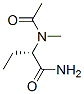 (2s)-(9ci)-2-(乙?；谆被?-丁酰胺結(jié)構(gòu)式_664304-78-3結(jié)構(gòu)式