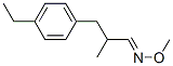 Benzenepropanal, 4-ethyl-alpha-methyl-, o-methyloxime (9ci)Structure,664986-47-4Structure Benzenepropanal, 4-ethyl-alpha-methyl-, o-methyloxime (9ci) Structure,664986-47-4Structure