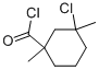 Cyclohexanecarbonyl chloride, 3-chloro-1,3-dimethyl-(9ci)Structure,66684-49-9Structure Cyclohexanecarbonyl chloride, 3-chloro-1,3-dimethyl-(9ci) Structure,66684-49-9Structure