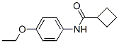 Cyclobutanecarboxamide, n-(4-ethoxyphenyl)-(9ci) Structure,667885-61-2Structure