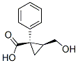 (1R,2S)-2-(Hydroxymethyl)-1-phenylcyclopropanecarboxylic acidStructure,66823-04-9Structure (1R,2S)-2-(Hydroxymethyl)-1-phenylcyclopropanecarboxylic acid Structure,66823-04-9Structure