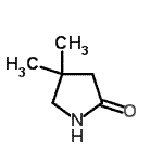 4,4-Dimethyl-2-pyrrolidinoneStructure,66899-02-3Structure 4,4-Dimethyl-2-pyrrolidinone Structure,66899-02-3Structure