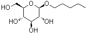 戊基β-D-吡喃葡糖苷結(jié)構(gòu)式_66957-71-9結(jié)構(gòu)式