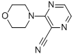 3-(4-嗎啉)-2-吡嗪甲腈結(jié)構(gòu)式_67130-86-3結(jié)構(gòu)式
