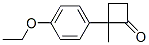 Cyclobutanone, 2-(4-ethoxyphenyl)-2-methyl-(9ci) Structure,671782-27-7Structure