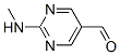 2-甲基氨基-嘧啶-5-甲醛結(jié)構(gòu)式_672307-83-4結(jié)構(gòu)式