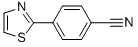 4-(1,3-Thiazol-2-yl)benzonitrileStructure,672324-84-4Structure 4-(1,3-Thiazol-2-yl)benzonitrile Structure,672324-84-4Structure