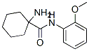 Cyclohexanecarboxamide, 1-amino-n-(2-methoxyphenyl)-(9ci)Structure,672961-49-8Structure Cyclohexanecarboxamide, 1-amino-n-(2-methoxyphenyl)-(9ci) Structure,672961-49-8Structure