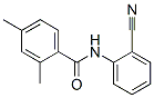 (9ci)-n-(2-氰基苯基)-2,4-二甲基-苯甲酰胺結(jié)構式_673495-92-6結(jié)構式