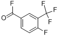Benzoyl fluoride, 4-fluoro-3-(trifluoromethyl)-(9ci)Structure,67515-54-2Structure Benzoyl fluoride, 4-fluoro-3-(trifluoromethyl)-(9ci) Structure,67515-54-2Structure