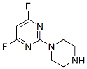 (9CI)-4,6-二氟-2-(1-哌嗪)-嘧啶結(jié)構(gòu)式_675588-43-9結(jié)構(gòu)式
