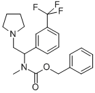 1-吡咯烷-2-(3-三氟甲基苯基)-2-(n-cbz-n-甲基)氨基乙烷結(jié)構(gòu)式_675602-69-4結(jié)構(gòu)式