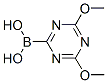 (9ci)-(4,6-二甲氧基-1,3,5-噻嗪-2-基)-硼酸結構式_675880-39-4結構式