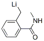 Lithium, [[2-[(methylamino)carbonyl]phenyl]methyl]- Structure,67602-29-3Structure