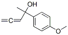 Benzenemethanol, 4-methoxy-alpha-methyl-alpha-1,2-propadienyl-(9ci)Structure,676316-57-7Structure Benzenemethanol, 4-methoxy-alpha-methyl-alpha-1,2-propadienyl-(9ci) Structure,676316-57-7Structure