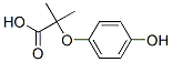 2-(4-Hydroxyphenoxy)-2-methylpropionic acidStructure,67648-64-0Structure 2-(4-Hydroxyphenoxy)-2-methylpropionic acid Structure,67648-64-0Structure