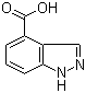 1H-indazole-4-carboxylic acid Structure,677306-38-6Structure